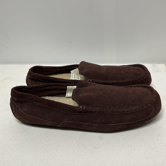 COPY - UGG Alder Slippers Driving Moccassins
Loafers Brown Suede Faux Shearling… - Picture 4 of 6
